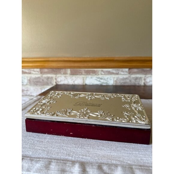 Silver-Plated Godinger Silver Art Vanity Set Comb & Photo Frame Belltera Casino - Picture 7 of 16